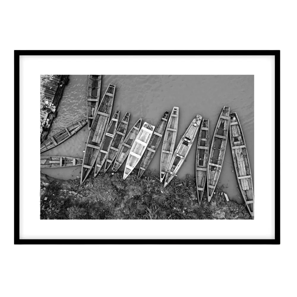 CANOES OF TICUNA (Limited edition) - UNFRAMED