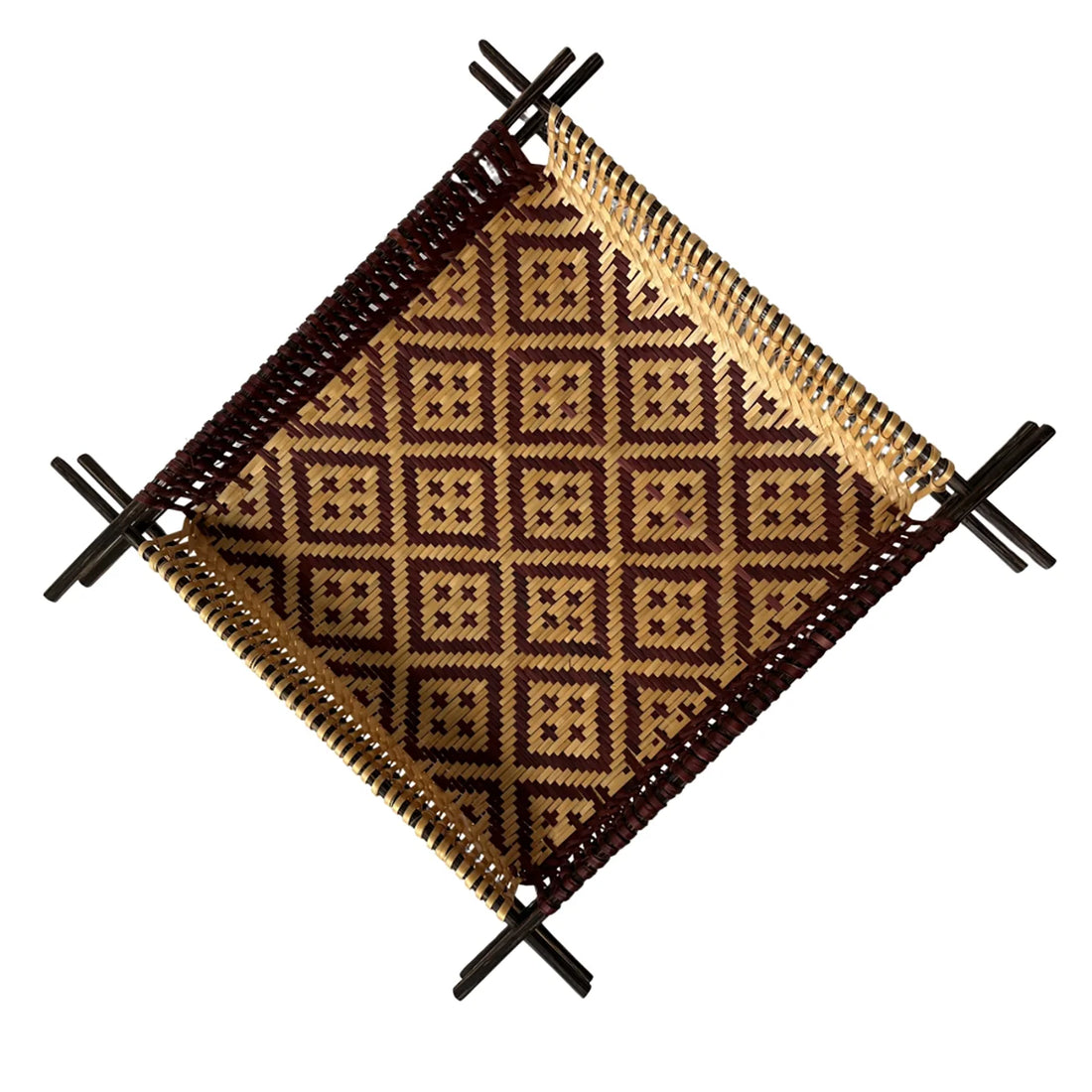 WOVEN BASKET - SQUARE