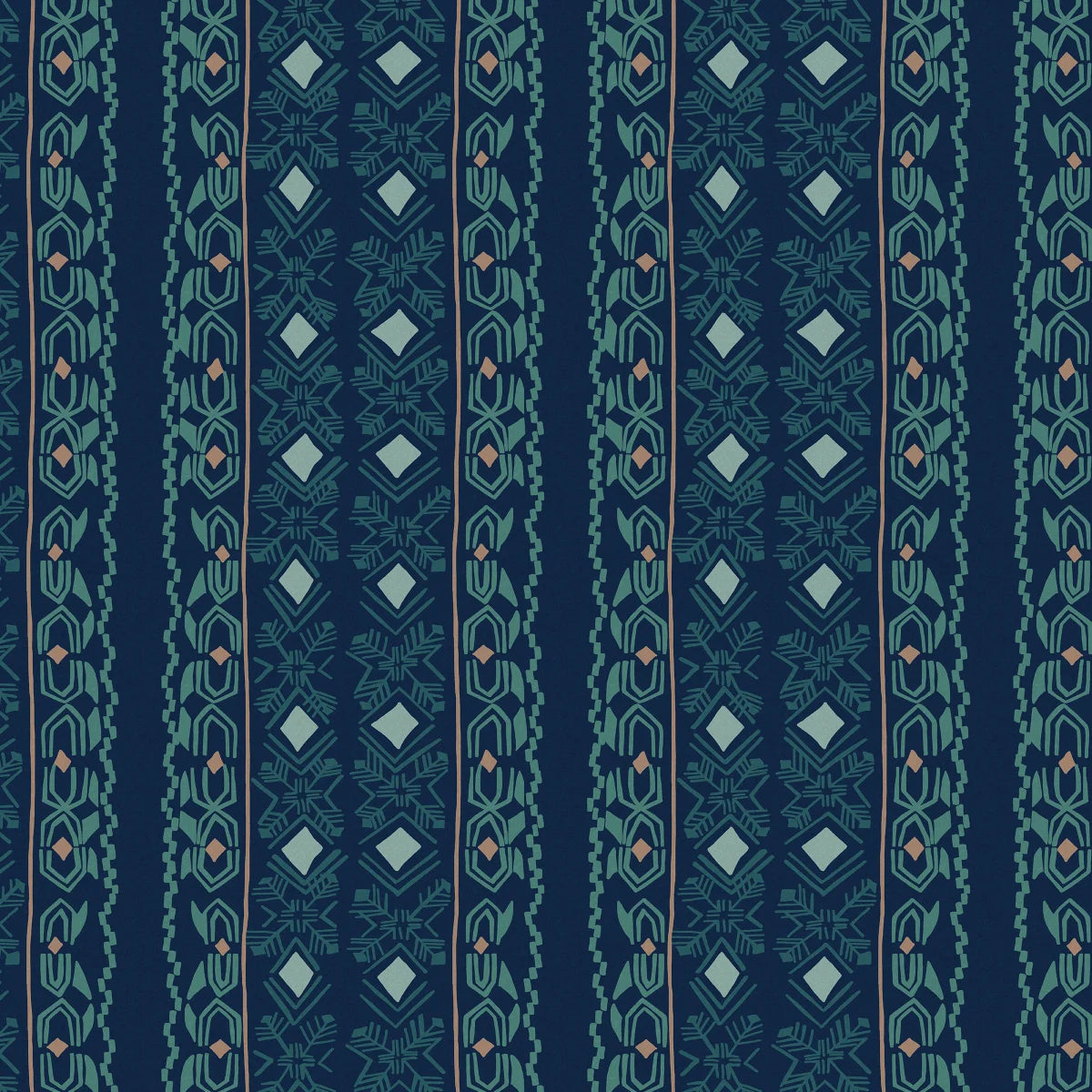 BRAZIL - Threaded Lines Midnight